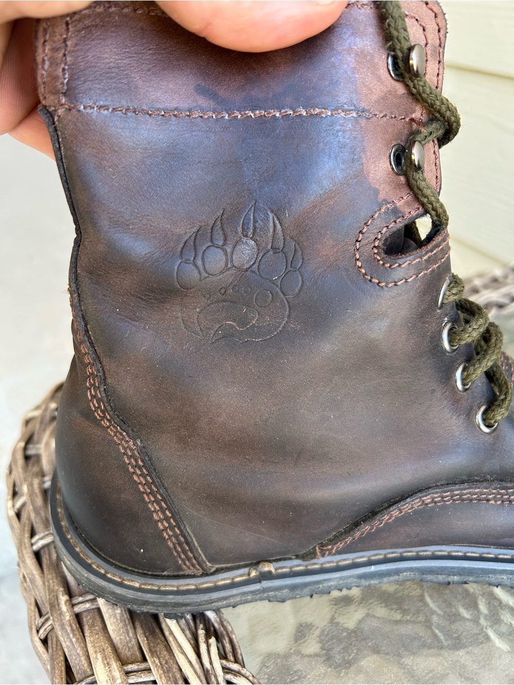 Mens $499 BAREFOOT BRUIN (Made in USA) Leather Zero Drop Minimalist Boot 10 - Picture 10 of 14